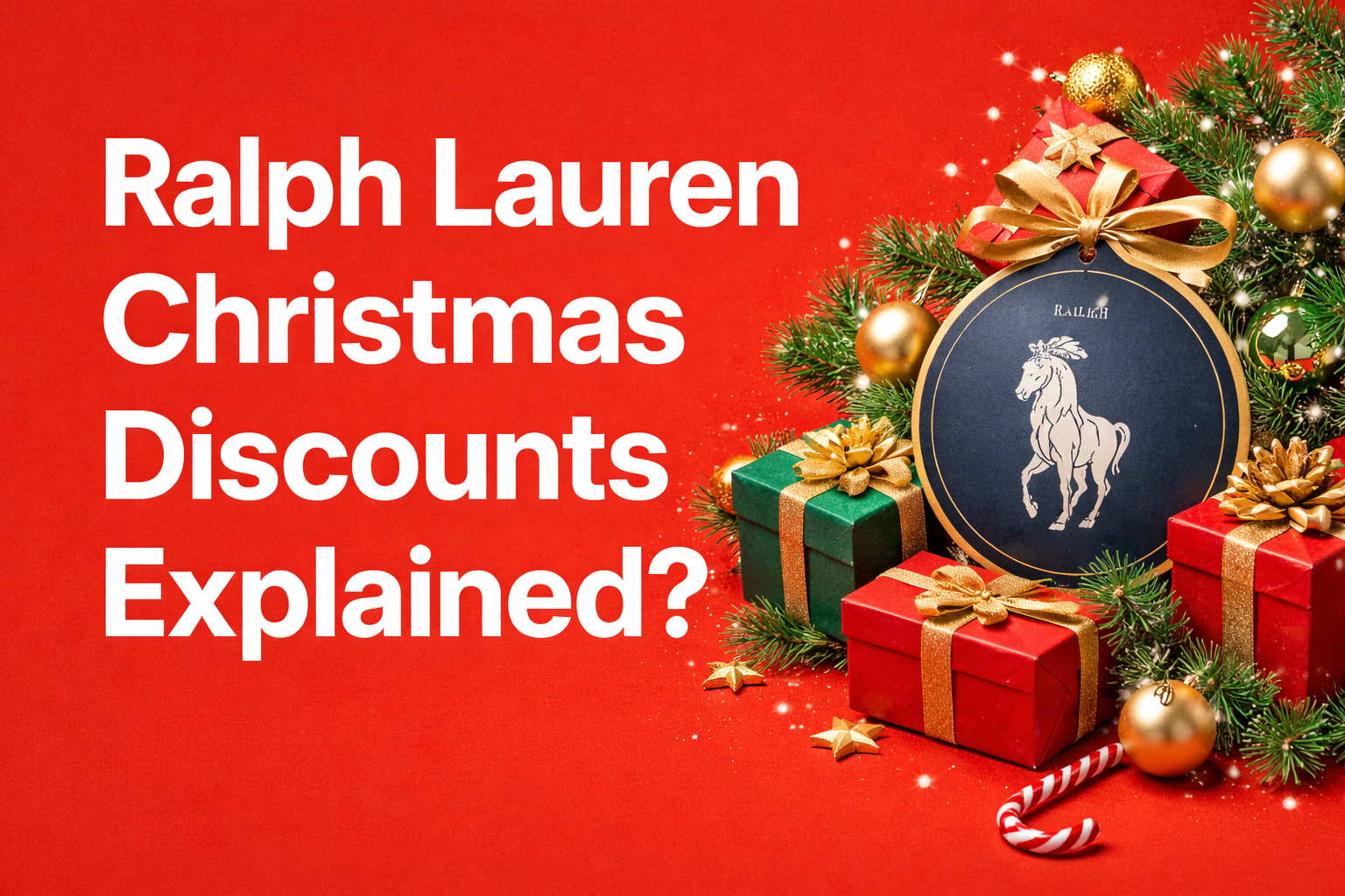 Ralph Lauren Christmas Discounts Explained?